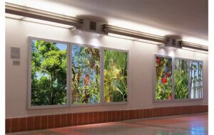 dsa-signage-airports-transportation-hh-light-boxes-in-union-station-hallway