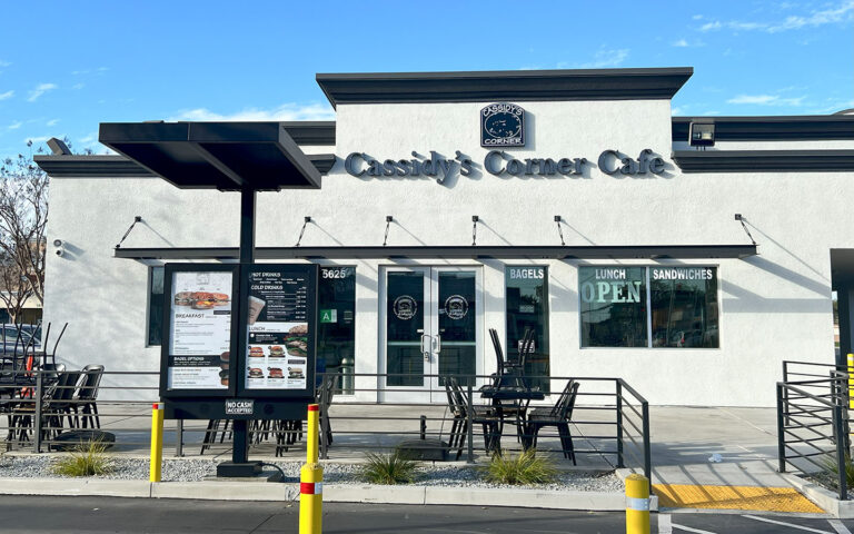 DSA_Signage_Cassidy’s Corner Cafe Drive Thru