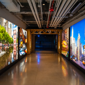 willis tower fabric lightboxes